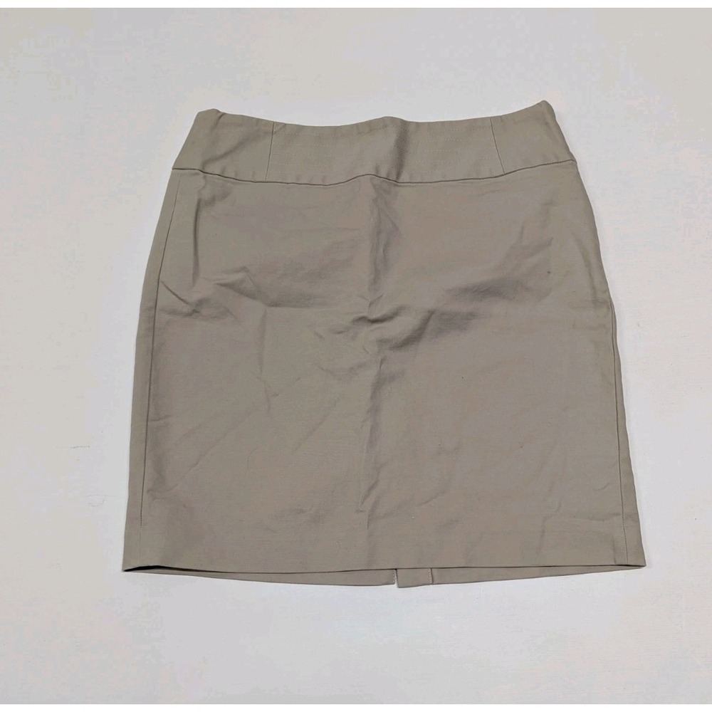 Quiet Luxury Minimalist Banana Republic Tan Mini Skirt Size 10 Preppy‎ Office